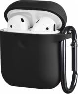 Чехол для наушников 2E для Apple AirPods Pure Color Silicone 3.0 мм black (2E-AIR-PODS-IBPCS-3-BK)