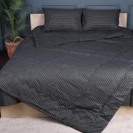 Набір №2943 Сolor Fun Line 17-0611 Stripe Black літо (2200010964219) 140x205 см MirSon чорний