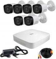 Комплект видеонаблюдения Dahua HDCVI-6W KIT