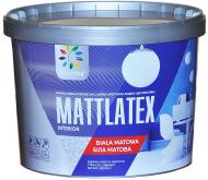Краска интерьерная акриловая COLORINA MATTLATEX мат белый 14 кг