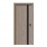 Дверное полотно IN WOOD ET-06 AL ПГ с молдингом и алюминиевой кромкой 900 мм ель карпатская