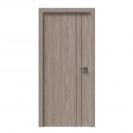 Дверное полотно IN WOOD ET-08 AL ПГ с молдингом и алюминиевой кромкой 700 мм ель карпатская