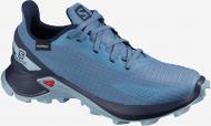 Кроссовки женские демисезонные Salomon ALPHACROSS BLAST CSWP L41122900 р.39 голубые