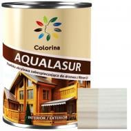 Антисептик COLORINA Aqualasur белый глянец 2,5 л