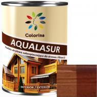 Антисептик COLORINA Aqualasur дерево красное глянец 0,75 л