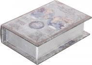 Скринька-книга Карта світу 16x11x4,5 см XBX1803-S Скринька-книга Карта світу 16x11x4,5 см XBX1803-S