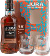 Виски Jura Isle of Jura 12yo 0,7л с двумя бокалами 0,7 л