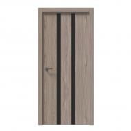 Дверное полотно IN WOOD ET-14 AL ПГ с молдингом и алюминиевой кромкой 600 мм ель карпатская
