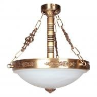 ВИТРИНА! Люстра подвесная Фабрика Світла КОРОНА d=500 мм 5x60 Вт E27 латунь НПБ 022-5х60-055