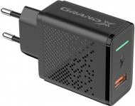 Зарядное устройство Grand-X Fast Charge 3-в-1 Quick Charge 3.0, FCP, AFC 18 Вт CH-650