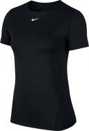 Футболка Nike W NP TOP SS ALL OVER MESH PLUS AV9731-010 р.3X черный