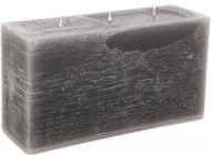 Свеча каминная S24*08*13/3-7.5 нежно-серый Candy Light