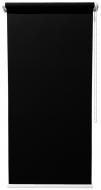 Ролета мини Декорія Berlin с фиксацией на струну 83x130 см Black