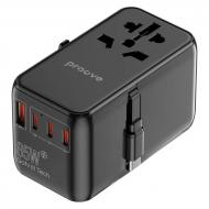 Универсальный адаптер Proove Trip 85W black (TATR85130001)