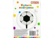 Шарик фольгированный Maxi 36 см белый с черным 1 шт. Шарик фольгированный Maxi 36 см белый с черным 1 шт.