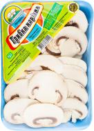 Шампиньоны Грибная нарезка Украинские шампиньоны лоток 250г