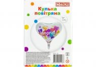 Шарик фольгированный Maxi 40x40 см разноцветный 1 шт. Шарик фольгированный Maxi 40x40 см разноцветный 1 шт.