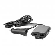 Автомобильное зарядное устройство AMiO 4 x USB 4,8 А (01986)