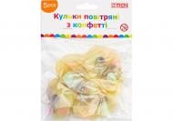 Шарики воздушные Maxi с разноцветным конфетти внутри 5 шт.