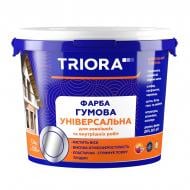 Краска резиновая латексная резиновая Triora универсальная мат графит 1,2 кг