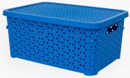 Кошик для зберігання Diomedea блакитний К12-439 6 л 130x196x297 мм