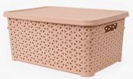 Кошик для зберігання Diomedea бежевий К13-406 10 л 155x245x345 мм