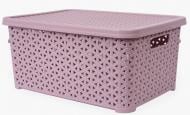 Кошик для зберігання Diomedea пудровий К13-805 10 л 155x245x345 мм