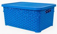 Кошик для зберігання Diomedea блакитний К13-439 10 л 155x245x345 мм