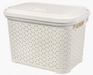 Кошик для зберігання Diomedea молочний К14-010 30 л 310x336x445 мм