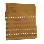 Полотенце махровое Mosaic 50x90 см коричневый Zastelli