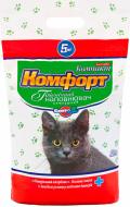 Наполнитель для кошачьего туалета Комфорт Компакт с лавандой 5 кг