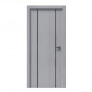 Дверное полотно IN WOOD ET-07 ПГ с молдингом и черной кромкой ПВХ 700 мм сосна белая