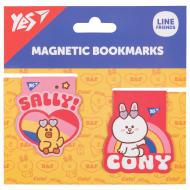 Закладки магнітні Line Friends Sally and Cony 2 шт. YES