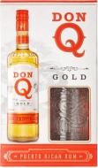 Ром Don Q Don Q Gold 0,700 + келих 0,7 л