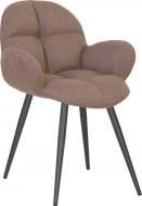 Стілець обідній Nowy Styl MICHEL HN ANTR (BOX-1) VZ-03 світло-бежевий/антрацит