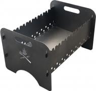Мангал METALWORSHOP BBQ 1,5х300х500 мм