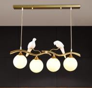 ВІТРИНА! Підвіс Focus Light 5x60 Вт G9 антична бронза M1066/4