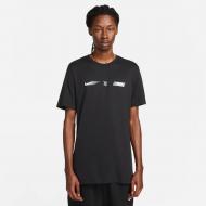 Футболка Nike M NSW SI TEE FN4898-010 р.M черный