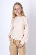 Свитшот для девочки Mevis р.140 бежевый 4771