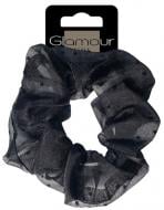Резинка для волос Glamour черная 417678