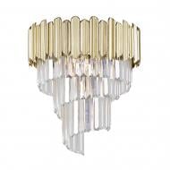 ВІТРИНА! Люстра стельова Zuma Line Gladius 5x40 Вт E14 золото