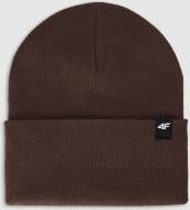 Шапка 4F 4FWAW25ACAPU674-81S р.os коричневий