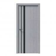 Дверне полотно IN WOOD ET-13 ПГ із молдингом і чорною кромкою ПВХ 800 мм сосна біла