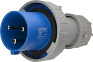 Вилка переносная с заземлением АСКОУКРЕМ UCombi 3P 63А IP67 серый с синим A0080010105 Вилка переносная с заземлением АСКОУКРЕМ UCombi 3P 63А IP67 серый с синим A0080010105