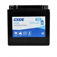Аккумулятор автомобильный EXIDE AGM 12Ah 200A 12V «+» слева (ETX14-BS)