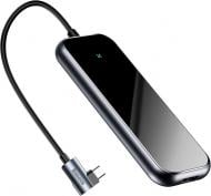 Адаптер BASEUS multi-functional Type-C to 4xUSB 2.0, Deep gray (CAHUB-JZ0G)