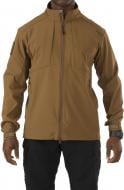 Куртка мужская демисезонная 5.11 Tactical Sierra Softshell 78005 р.L коричневая