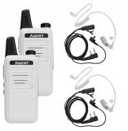 Комплект рацій Agent AR-T7 Service Staff White