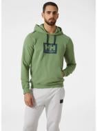 Джемпер Helly Hansen HH BOX HOODIE 53289-406 р. M зеленый