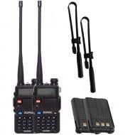 Комплект рацій Baofeng UV-5R Tactical Black Комплект рацій Baofeng UV-5R Tactical Black
